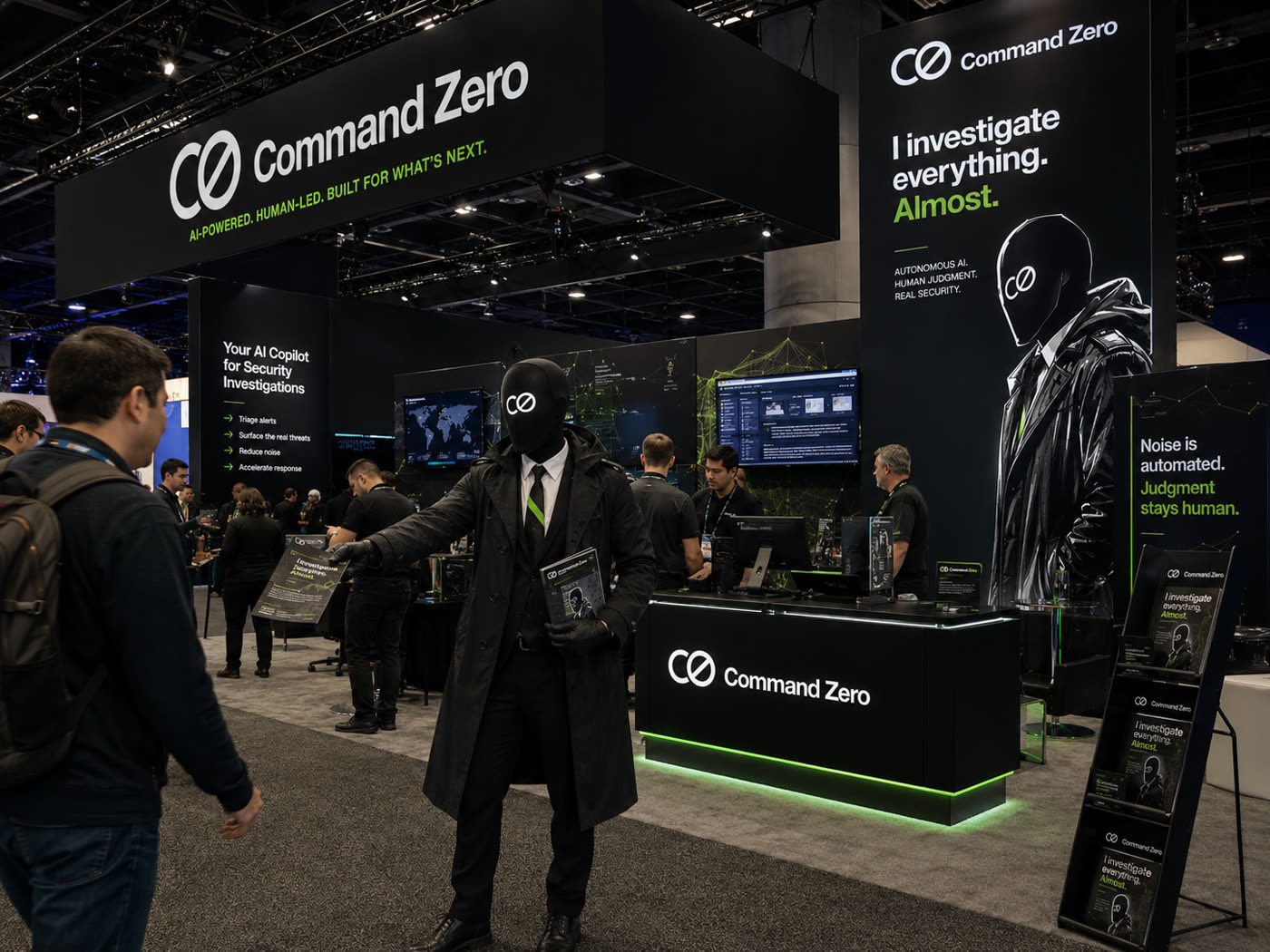 Agent Zero event booth