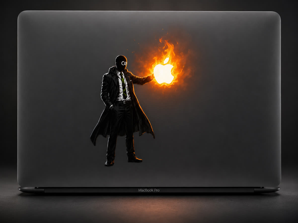 Agent Zero MacBook sticker