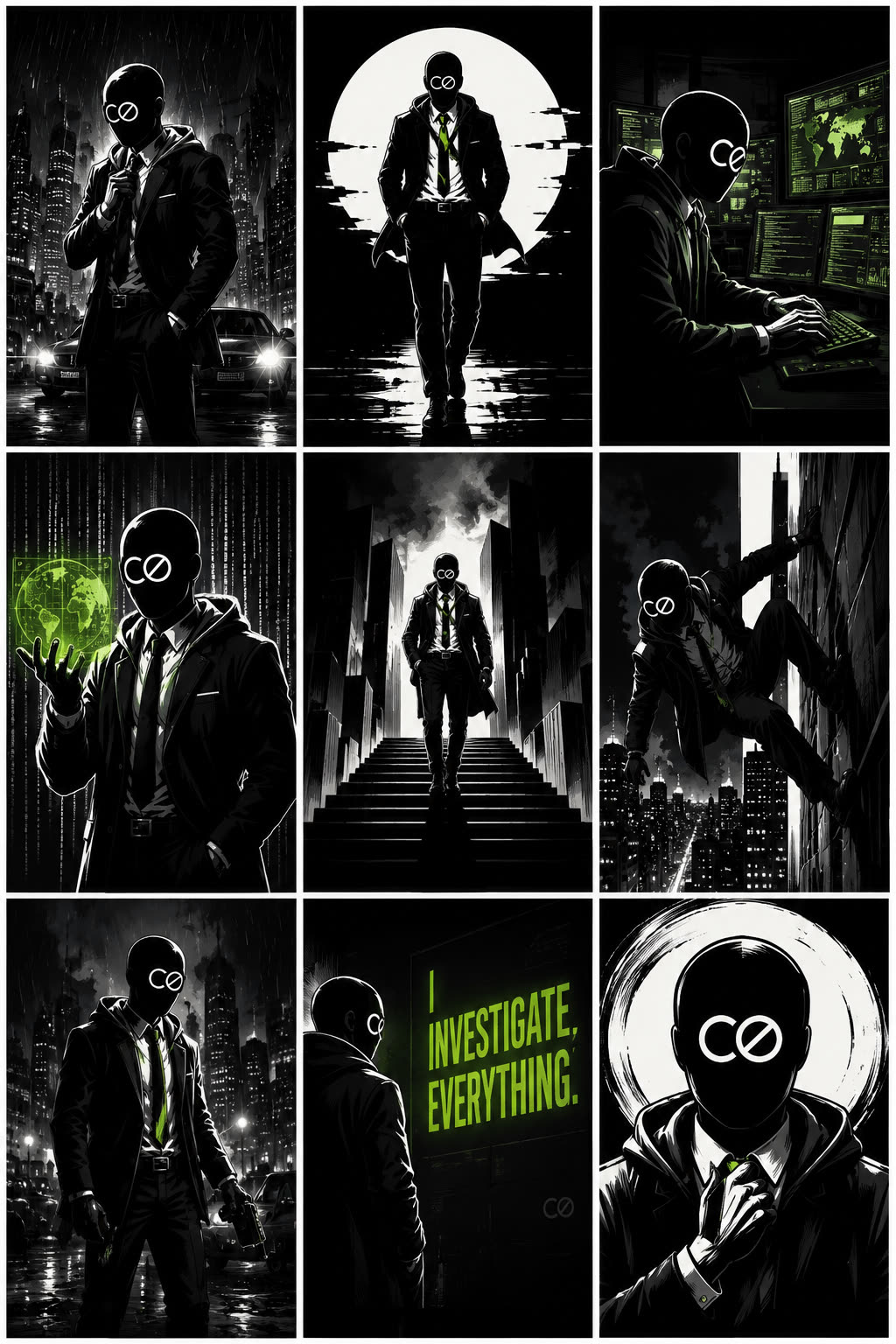 Agent Zero storyboard