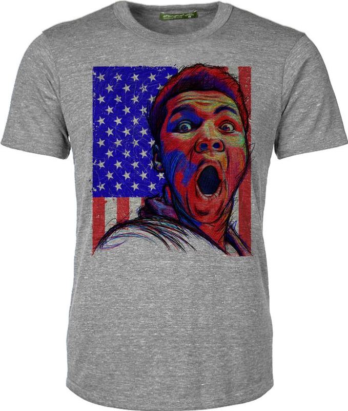 Ali flag mock up — ALI