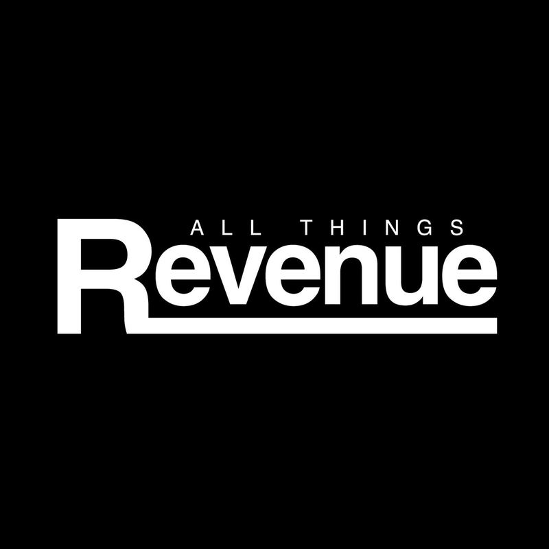All Things Revenue Logo 1500x1500 Black Background — Revenue Logo 1
