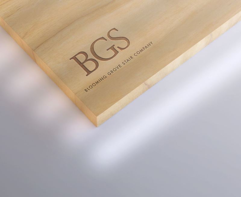 BGS engraved wood branding effect mockup — BGS Mockups