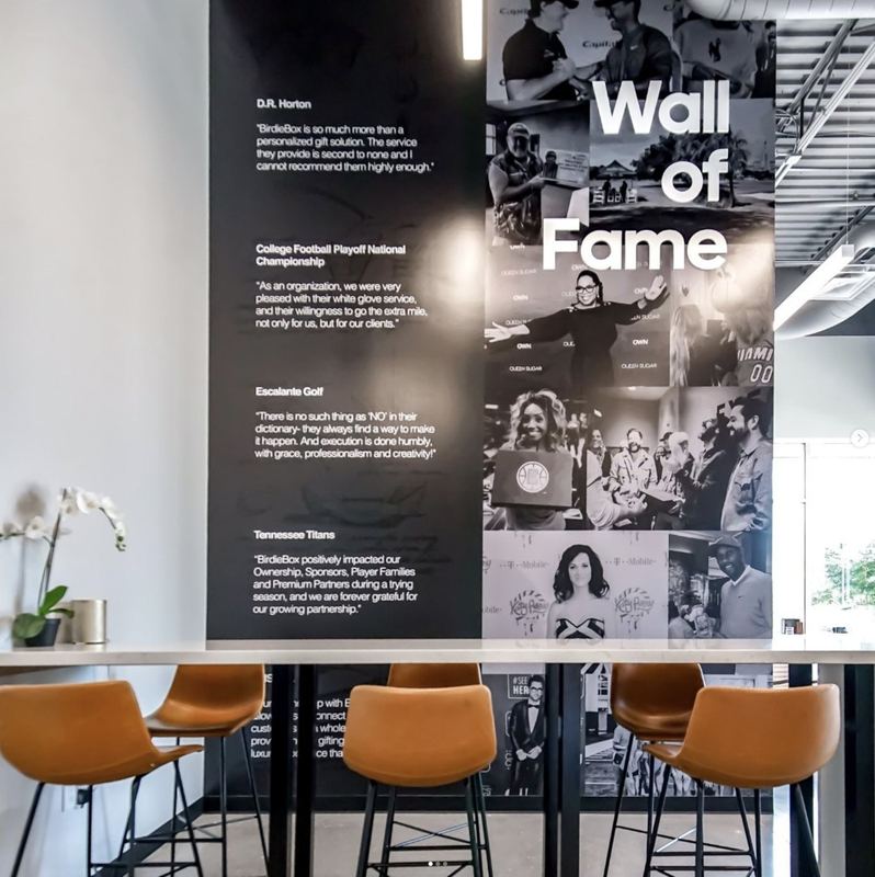 Wall of Fame 3 — BirdieBox Interior Design