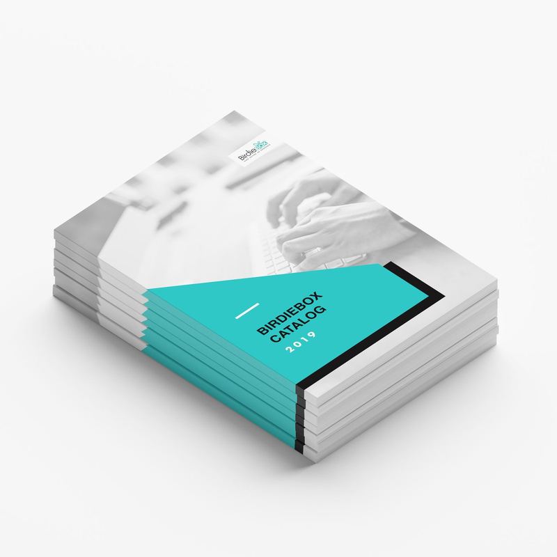 Birdiebox Catalog Mockup 2 — BirdieBox Mock Ups