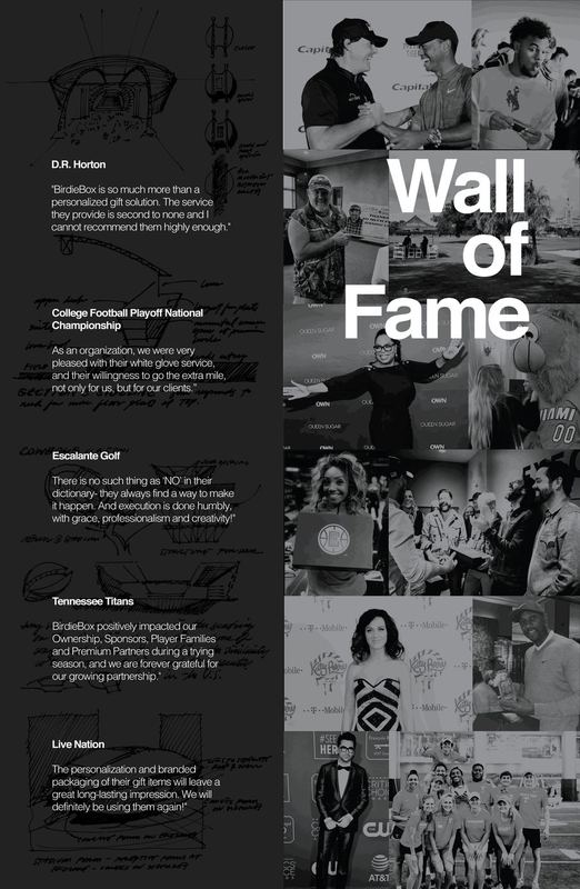 Wall of Fame 17 tall x 11.1 wide — BirdieBox Interior Design