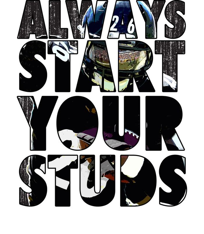 ALWAYS START YOUR STUDS BELL — Fantasy Football