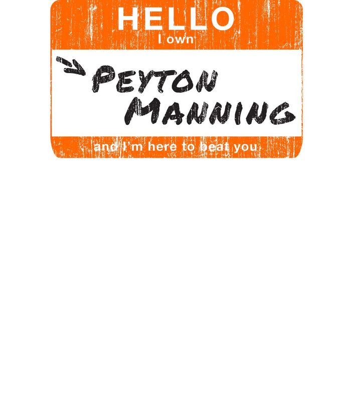 Hello I own Peyton — Fantasy Football