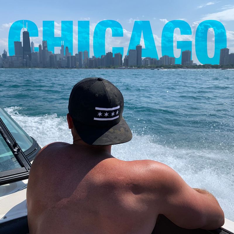 CHICAGO BLUE — Official Flag Hats Ads