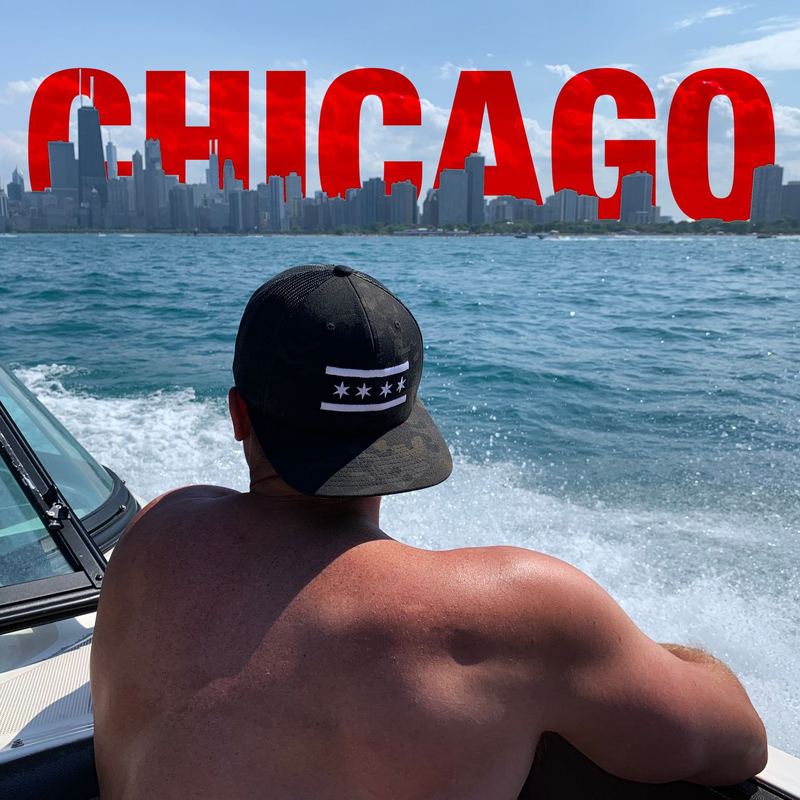 CHICAGO RED — Official Flag Hats Ads