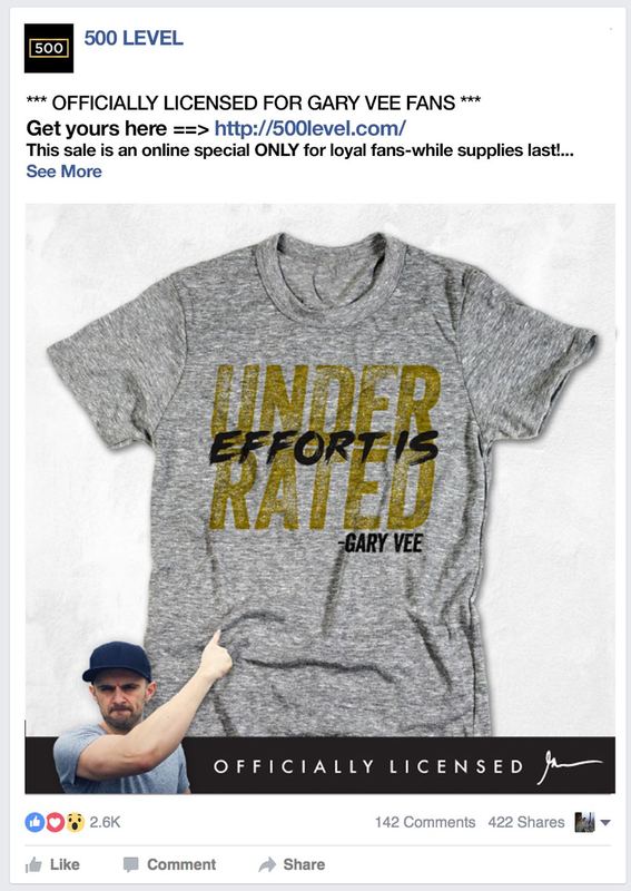 GARY VEE FACEBOOK AD — Gary Vaynerchuk