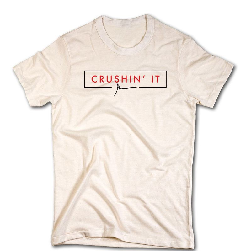 crushin it on ivory tee — Gary Vaynerchuk