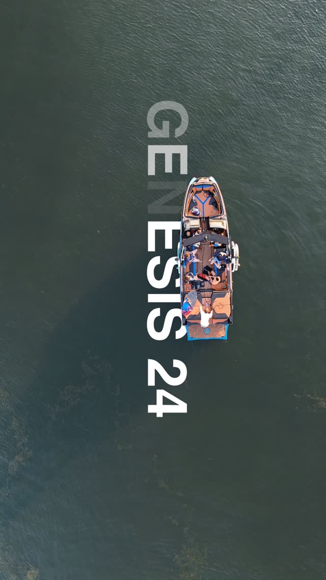 Genesis Marine hybrid boat drone shoot