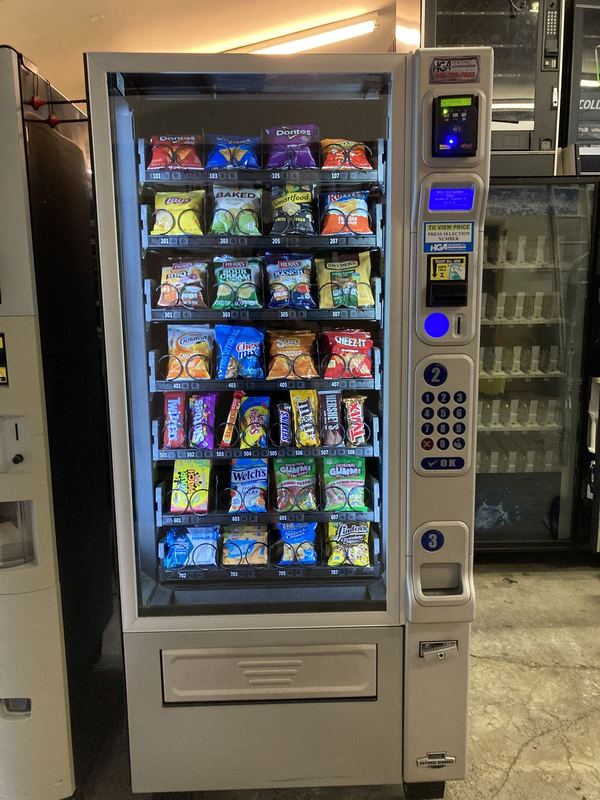 Snack Machine New — Services Page