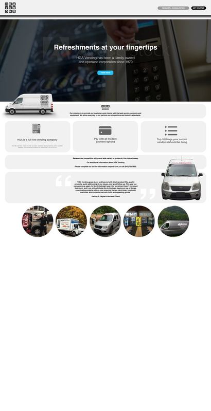 HGA VENDING WIREFRAME — HGA Wireframe