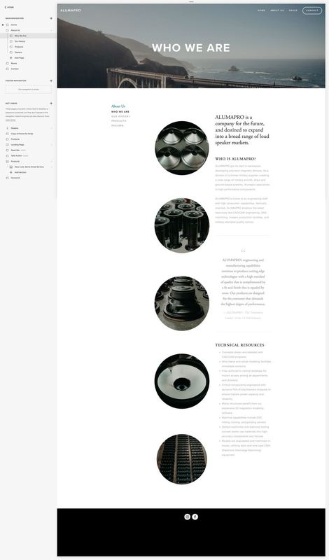 screencapture alumapro squarespace config pages 2020 07 17 10 29 40 — Alumapro screen shots