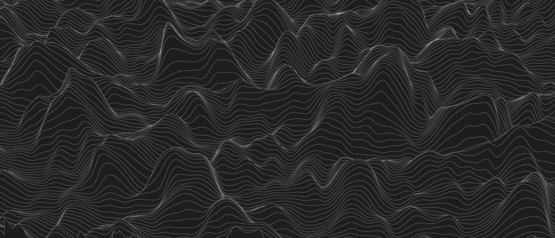655979821792 — abstract background with distorted line shapes black