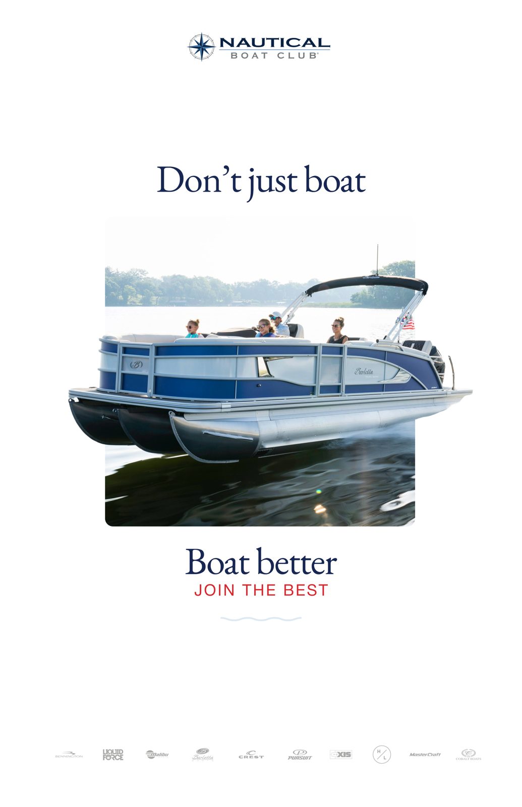 Boat Better Clipped 7 11x17 Print Toon Boat Better — Nautical Boat Club
