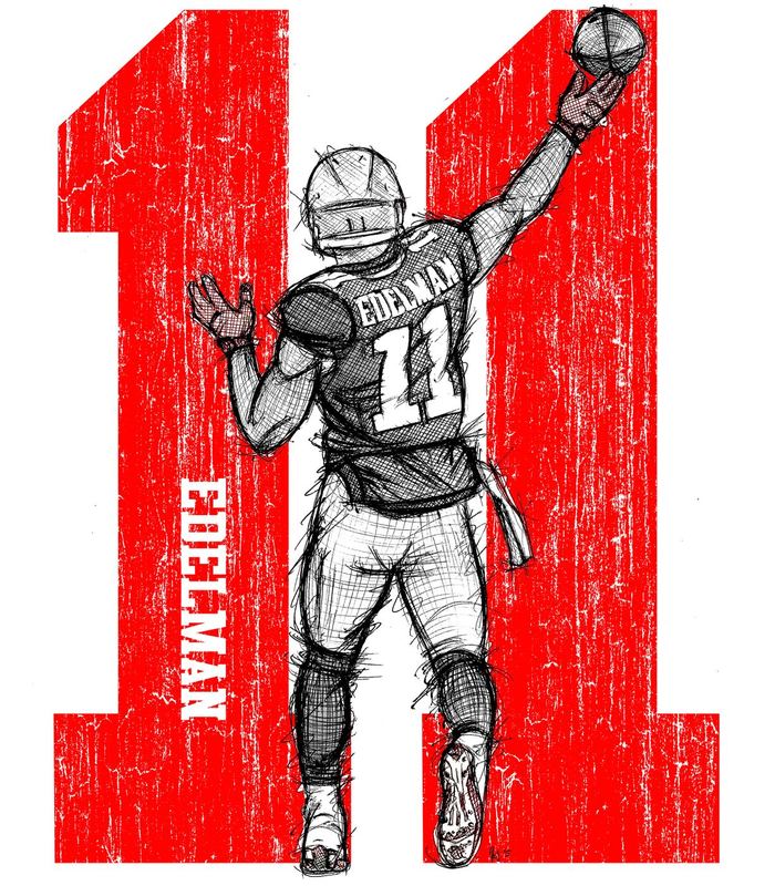Edelman Pass 11 — New England Patriots