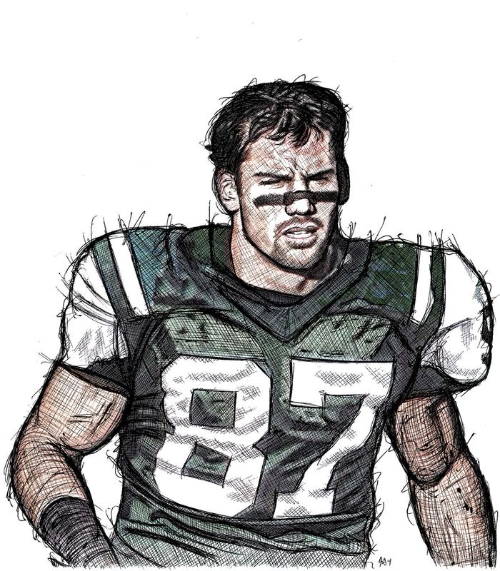 eric decker color — New York Jets