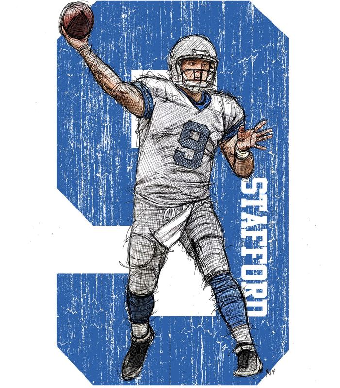 Stafford Matt new 9 — Detroit Lions