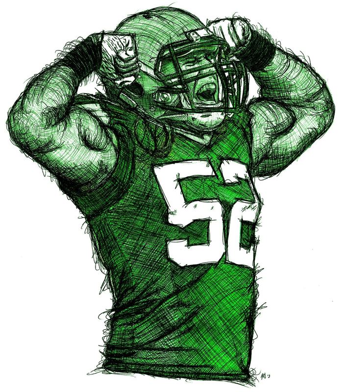 Clay Matthews green — Misc. NFL Unorganized Designs Pictures Images