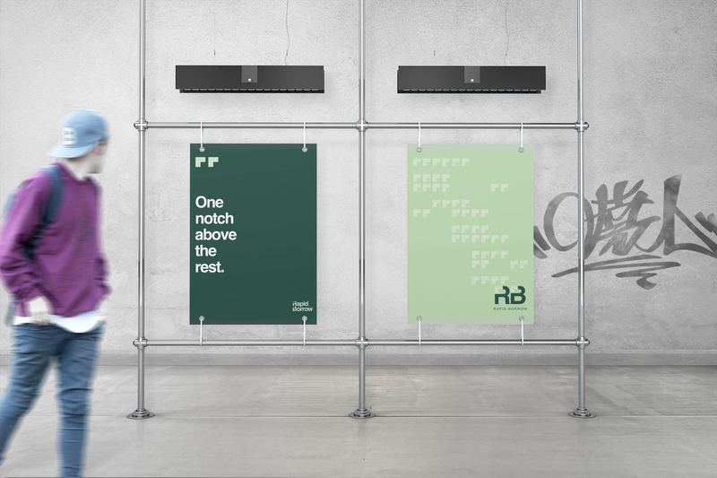 mockup of two posters in an urban gallery 4103 el1 — Rapid Borrow