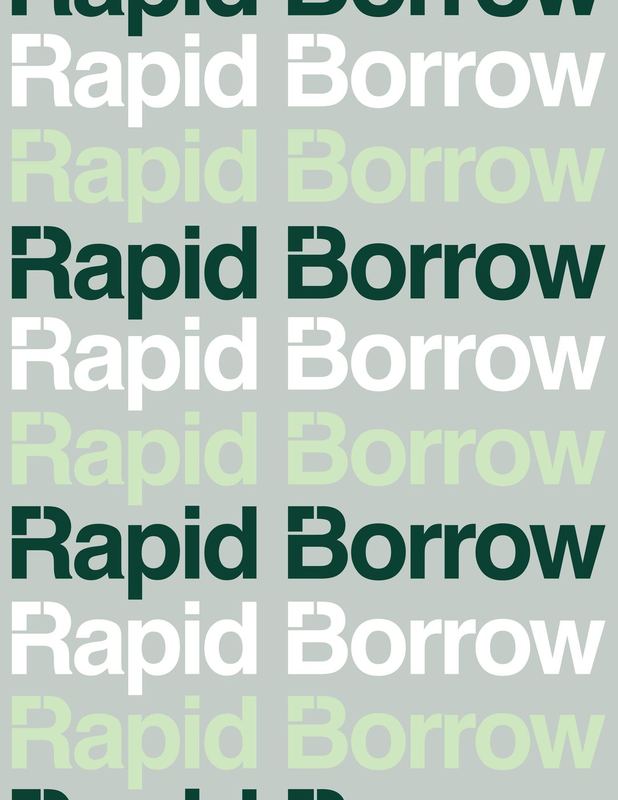 Rapid Borrow Repeat Bigger 8.5x11 — Rapid Borrow Print