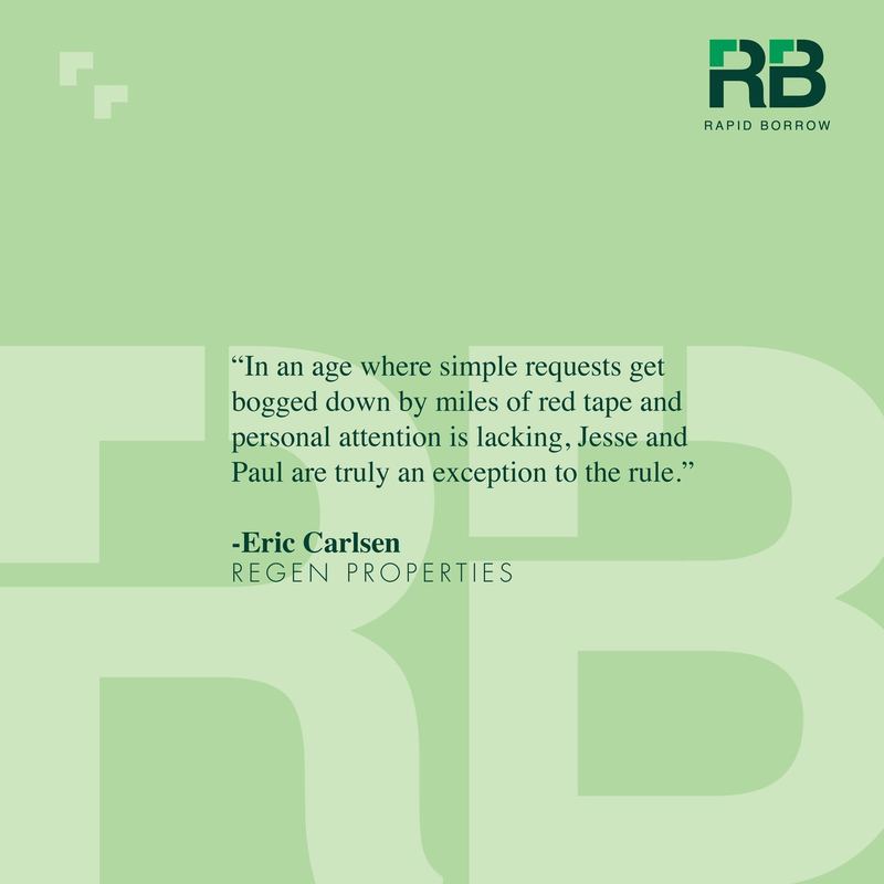 Rapid Borrow Testimonials square eric — Rapid Borrow Print
