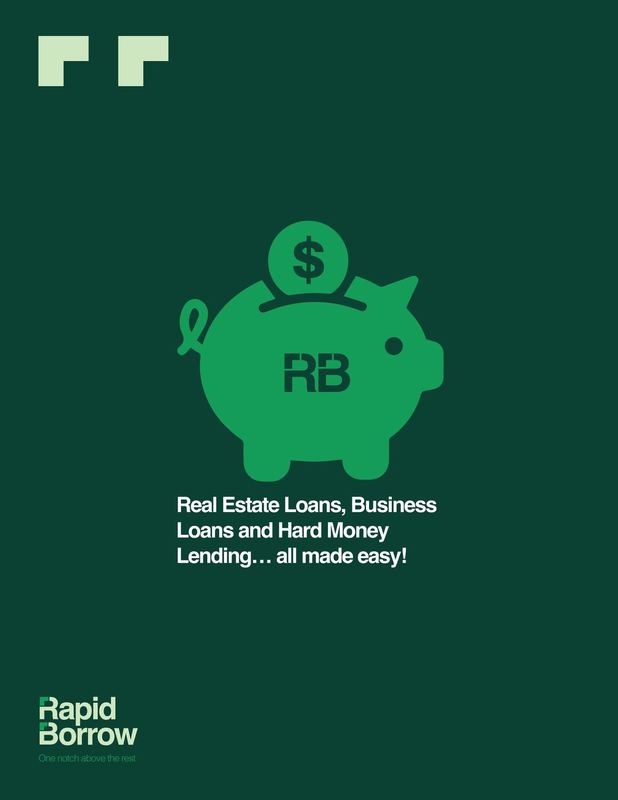 Rapid Borrow 8.5x11 Piggie Bank dk green — Rapid Borrow Print