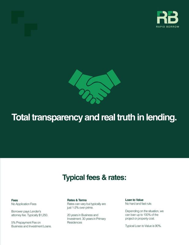 Rapid Borrow One Sheeter Folder Page 2 — Rapid Borrow Print