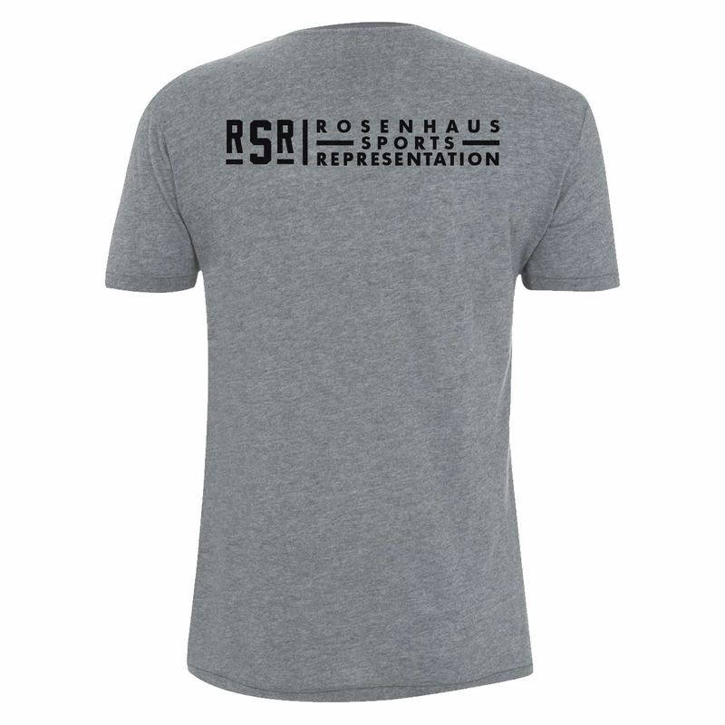 RSR Lines on Men's Grey & White SHIRTS — RSR MOCKUPS