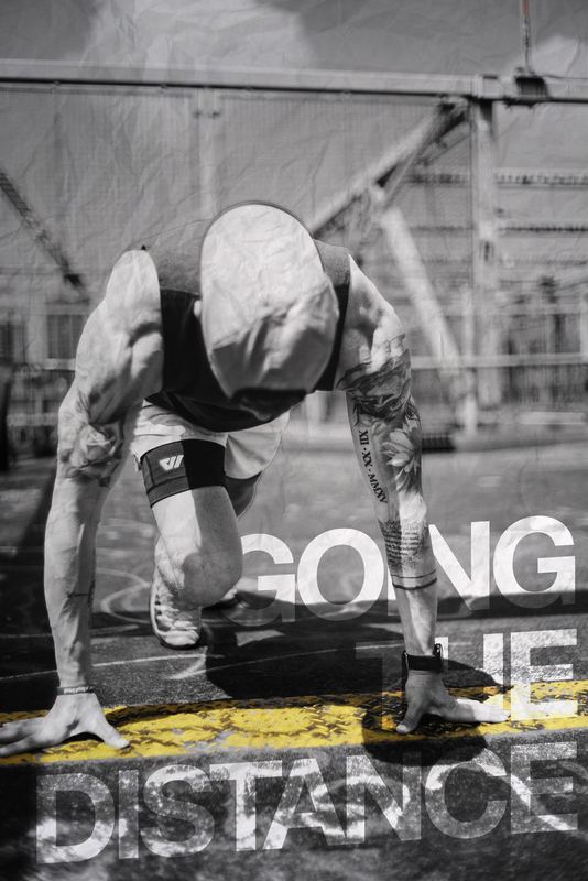 Sam Tooley Starting Line Contrast paper — Wolaco Ads