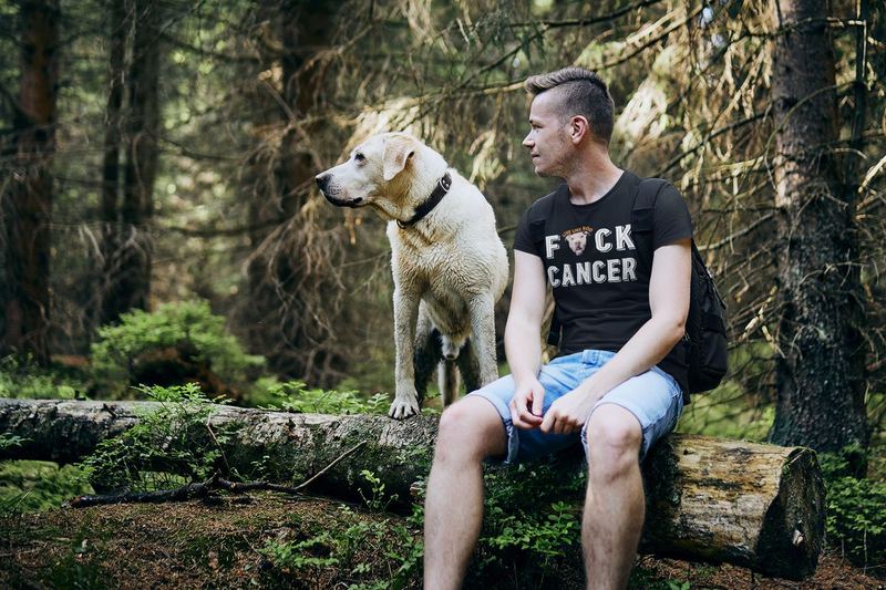t shirt mockup of a man hiking with his dog 34295 r el2 — ROO SWAG