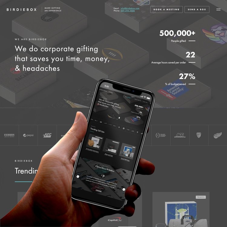 BirdieBox — Website Launch