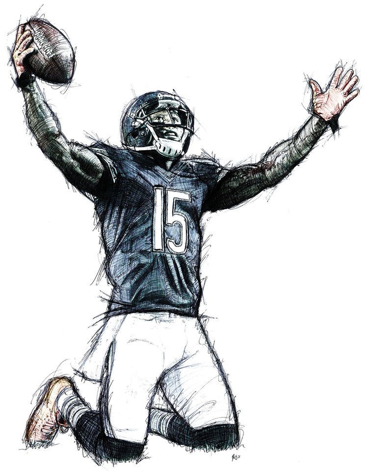 Marshall merged blue white
