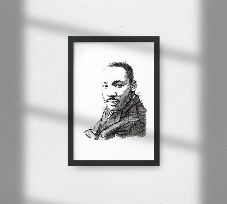 MLK Sketch — Ode