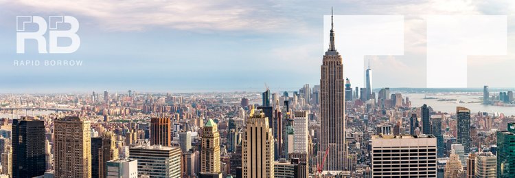 Rapid Borrow — Logo & New York Header