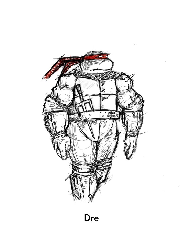 TMNT — Procreate Drawing