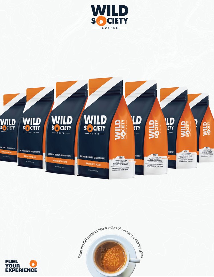 Wild Society Coffee — Print Ad